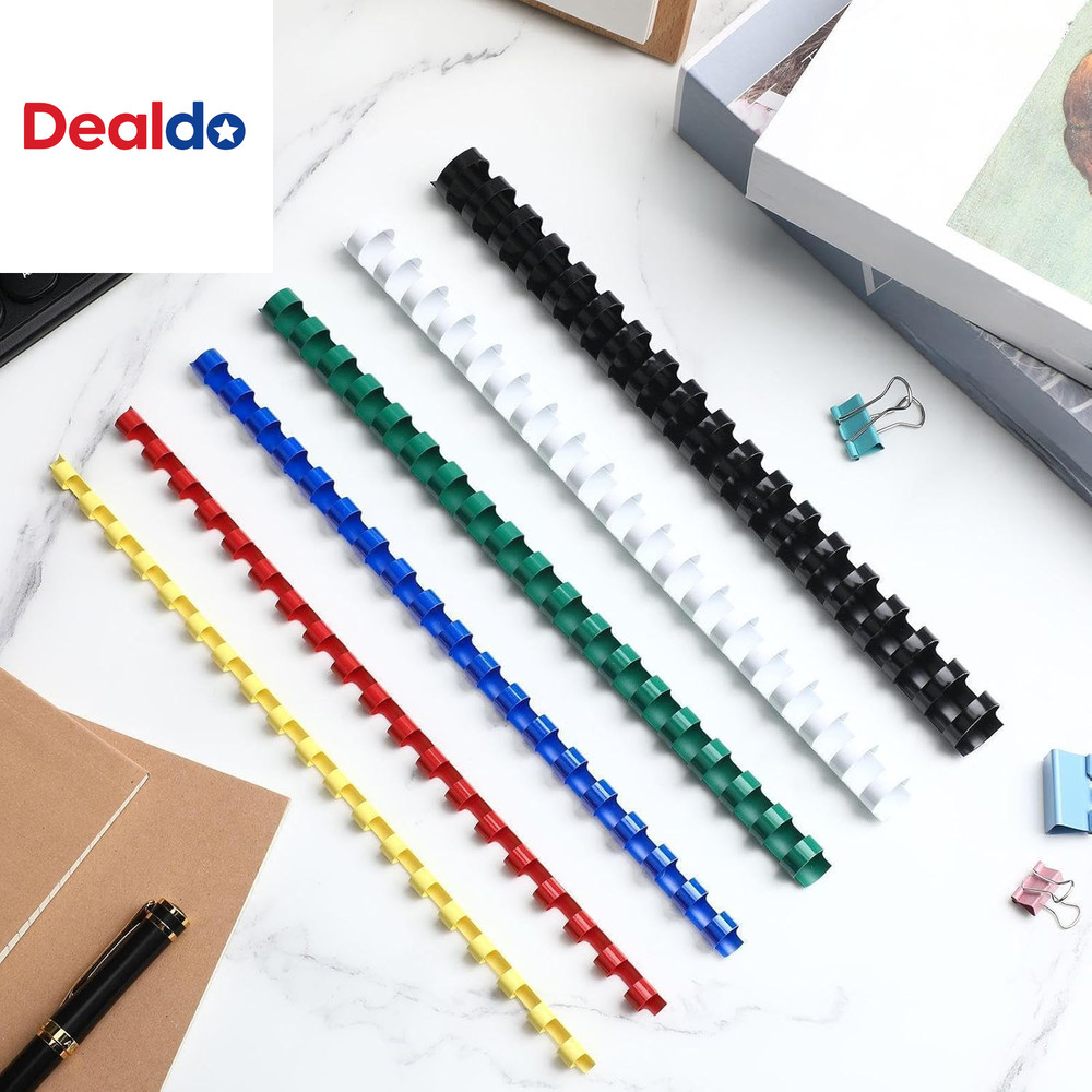 150 Pack Plastic Binding Combs Plastic Binder Comb Ring 19 Ring Binding Spines L