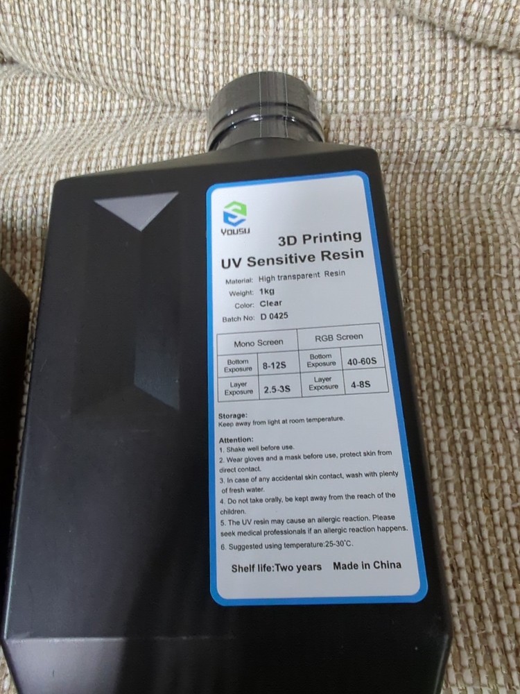2 YOUSU High Transparency 3D Printer Resin, Non-Yellowing High Resolution 3D...