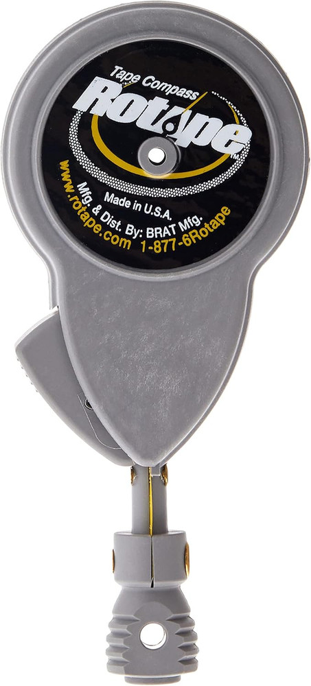 19641 Rotape Beam Compass, Gray/Black