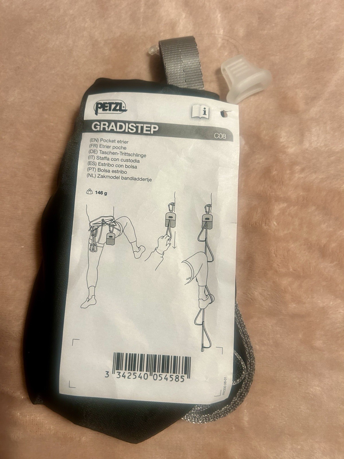 Petzl Gradistep Five step Etier