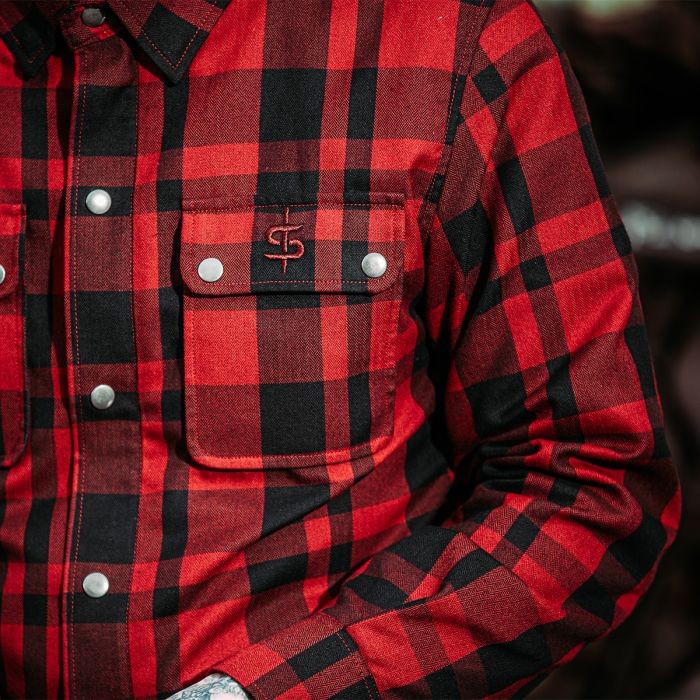 Spada Ember CE Shirt - Red/Black