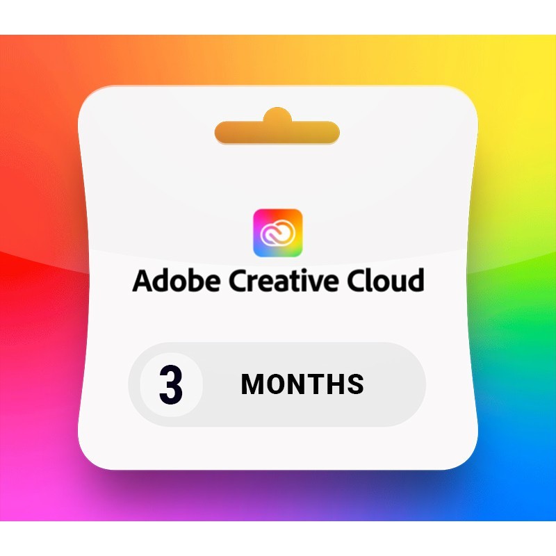 🔥 Adobe Creative Cloud Pro - 3 Month Membership Global Official