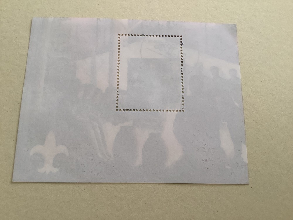 Conakry Scouts Foundation cancelled stamps sheet Ref R49131