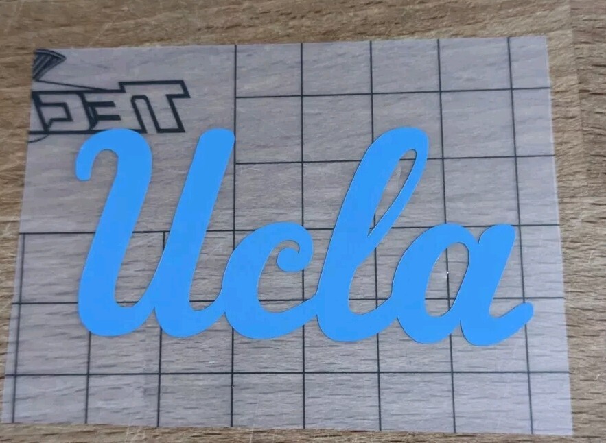 UCLA vinyl decal