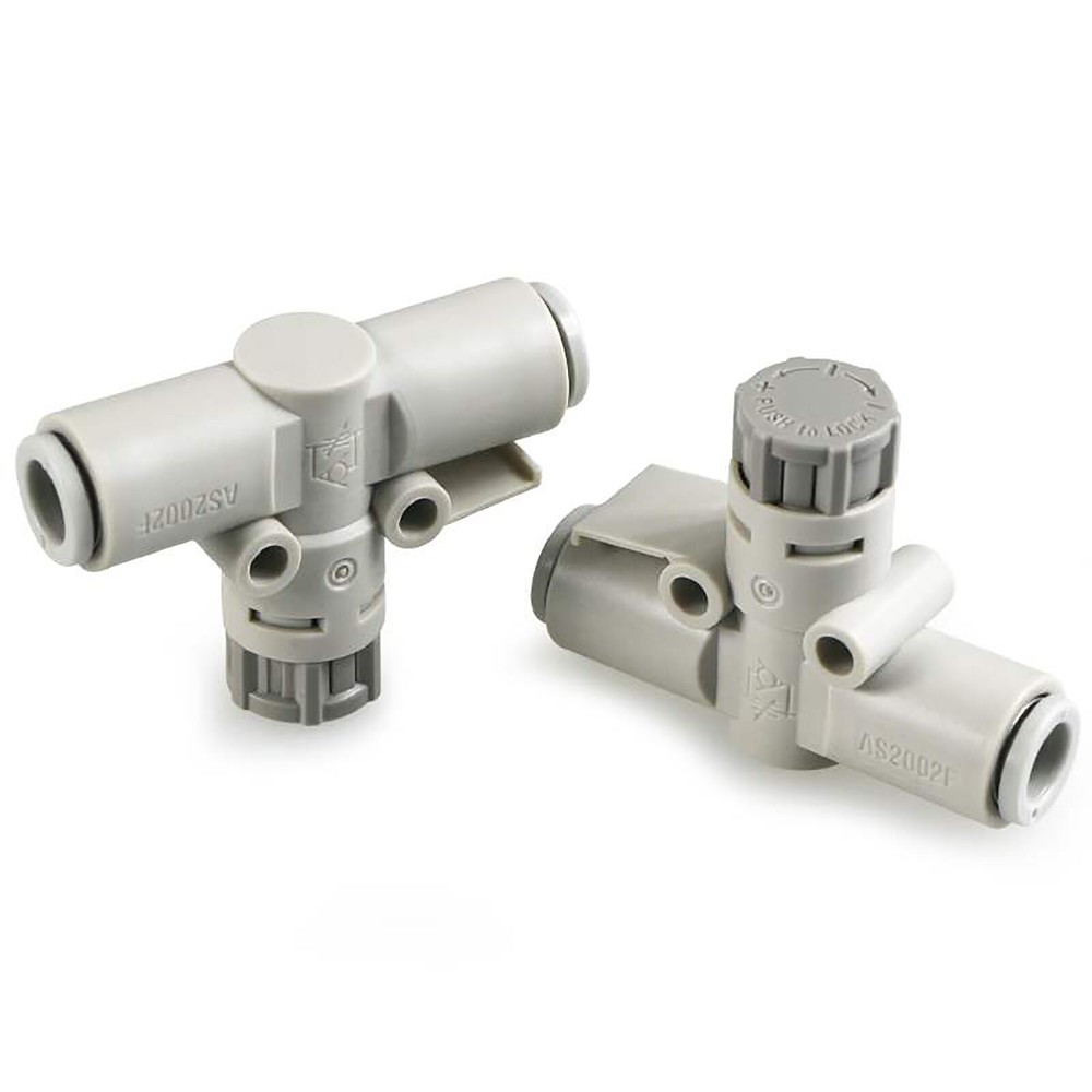1pcs SMC AS2002F-06 Pneumatic Flow Control, Piping Type: Inline, Metering