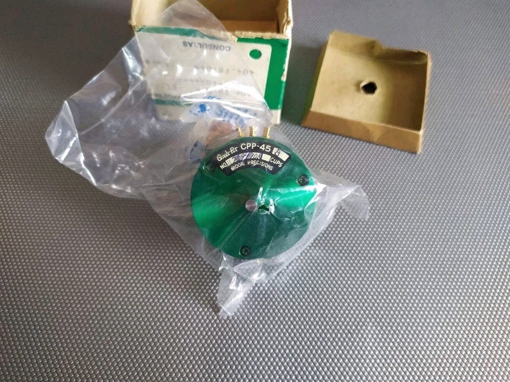 GREEN POT MIDORI PRECISIONS RESISTANCE CPP-45B POTENTIOMETER CPP-45 SERIES NEW