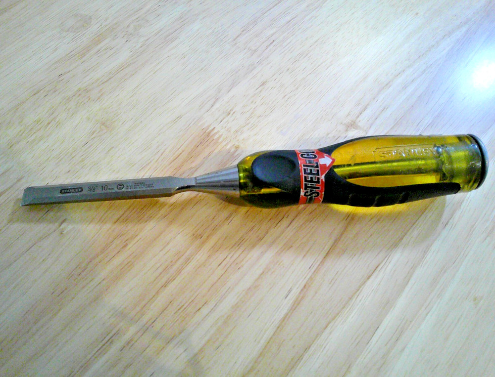 USED Stanley Tools 3/8" 10MM Steel Core Wood Chisel