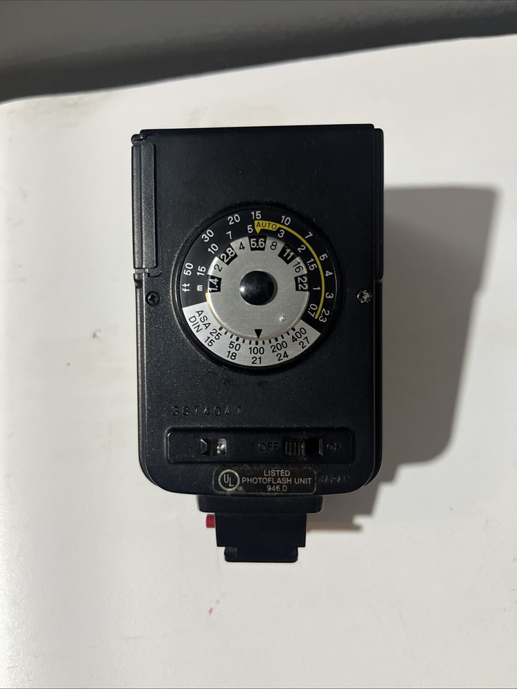 Konica Minolta Auto 25 Shoe Mount Flash for Konica Minolta Untested