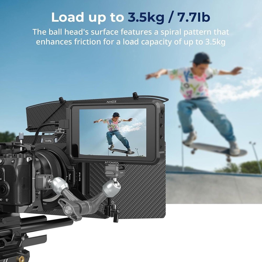 SmallRig HawkLock H21 Quick Release Rosette Magic Arm Max Load Capacity 3.5KG