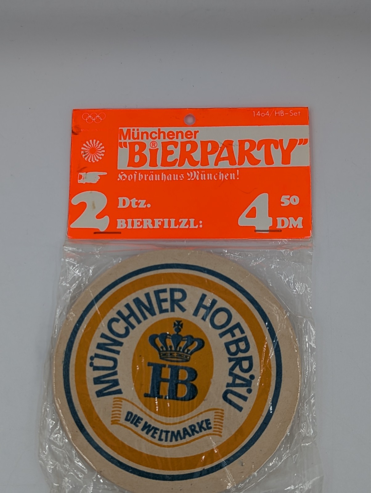 Vintage German Beer Coasters Set Lot NEW SEALED