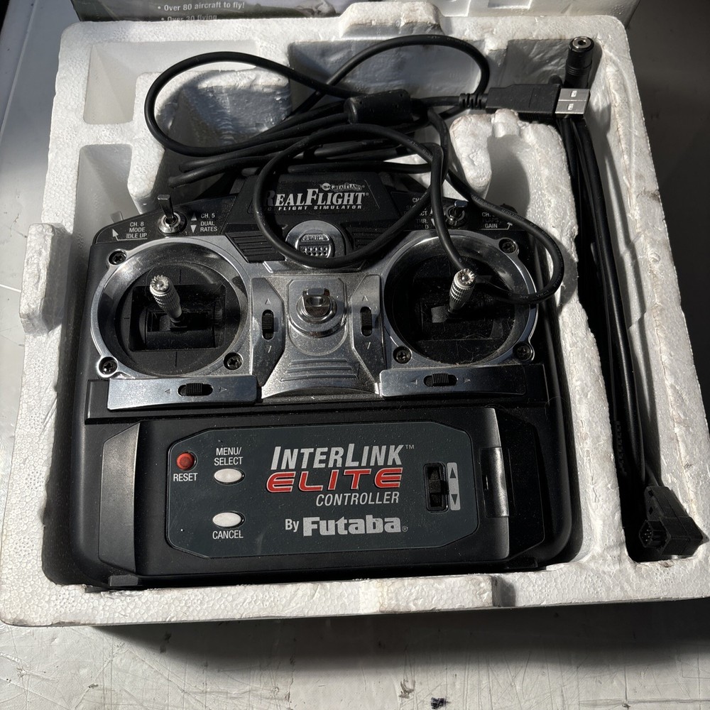 Real Flight Remote RC Flight Simulator G5.5 w InterLink Elite Controller