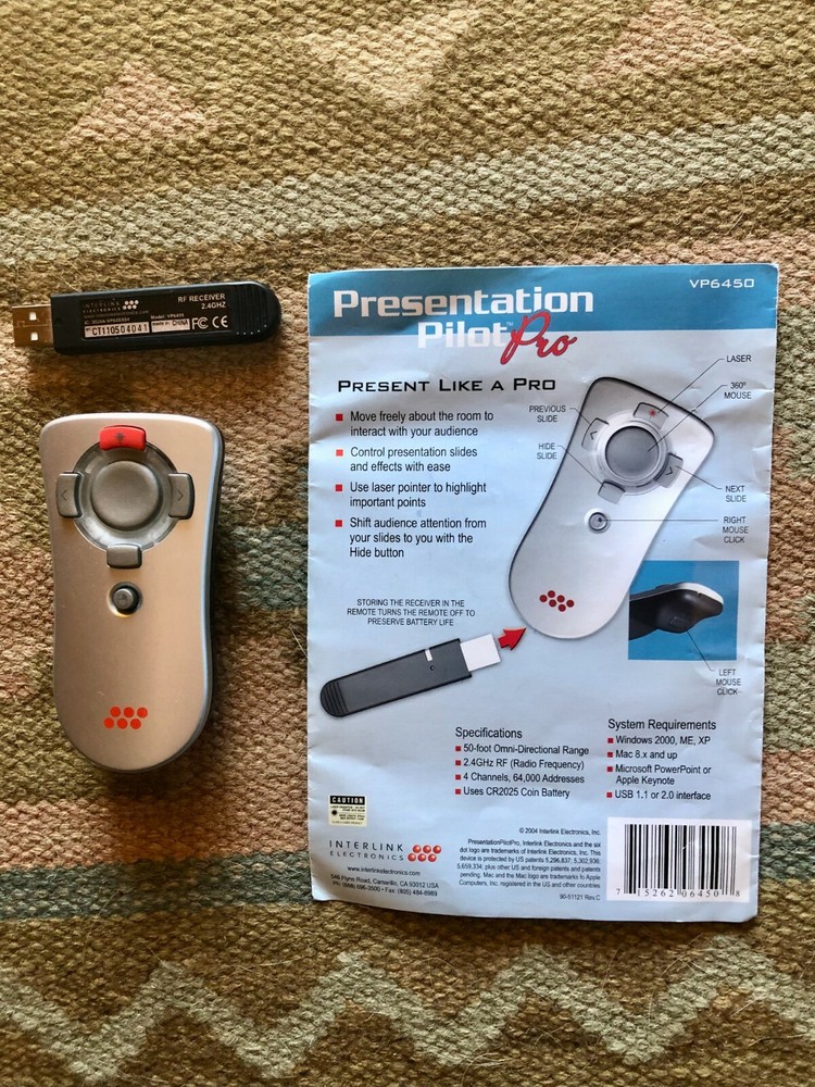 Presentation Pilot Pro