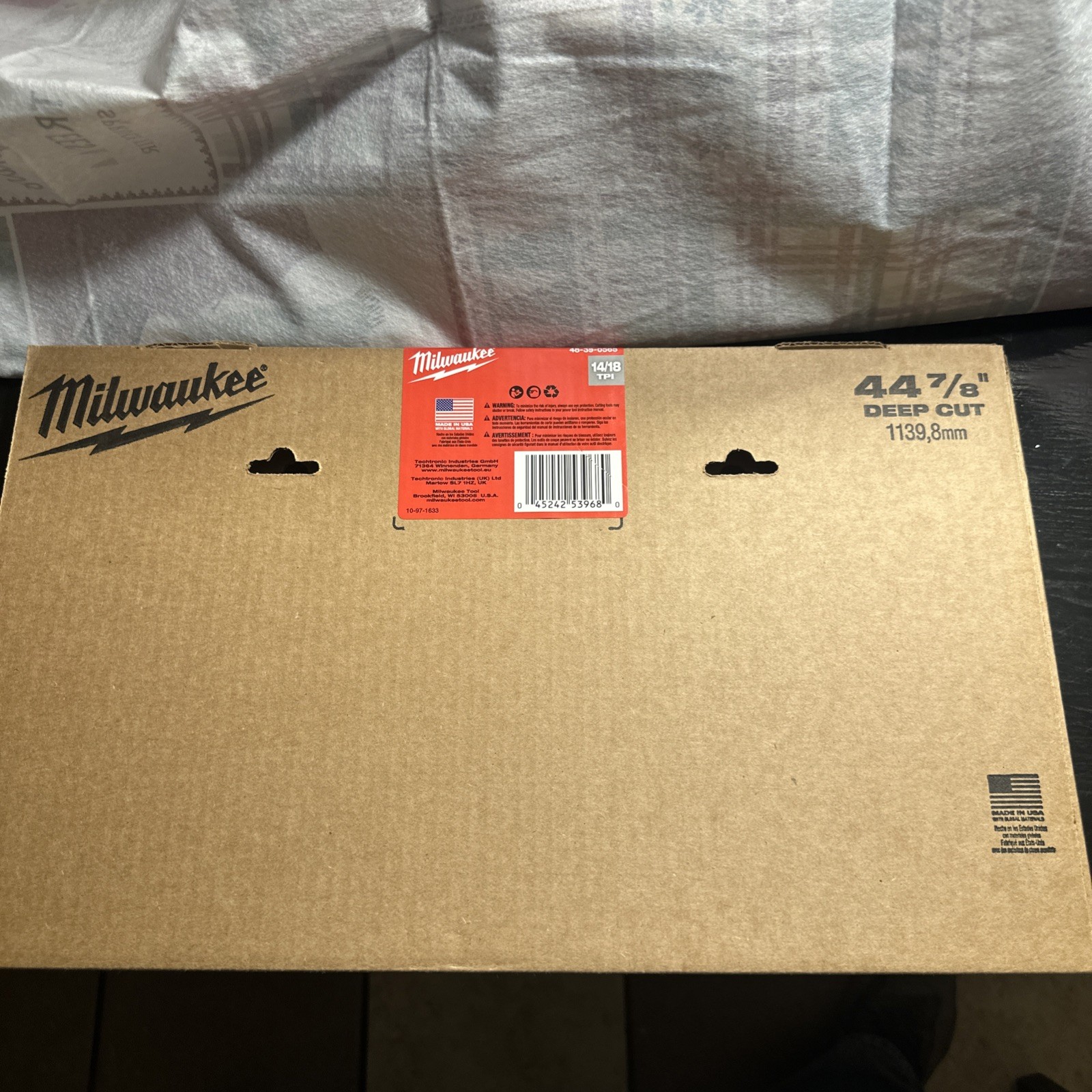 Milwaukee 48-39-0565 44-7/8" Extreme Thin Metal Bandsaw Blades Deep Cut (25-PK)