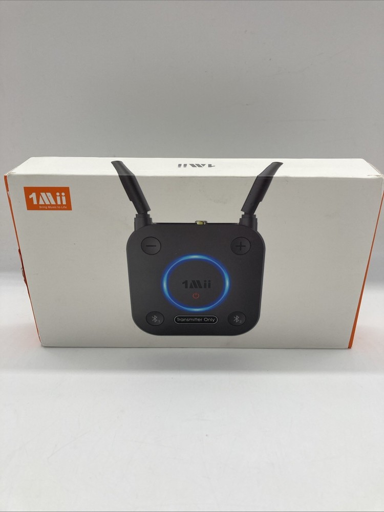 1mii 1Mii B06TX Bluetooth 5.2 Transmitter for TV to Wireless Headphone/Speaker