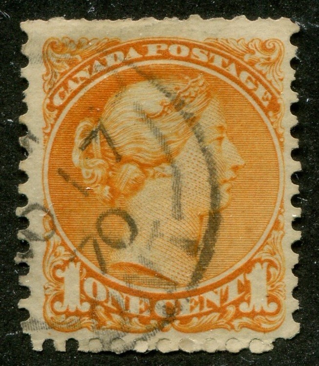 Canada #35iv Used Small Queen