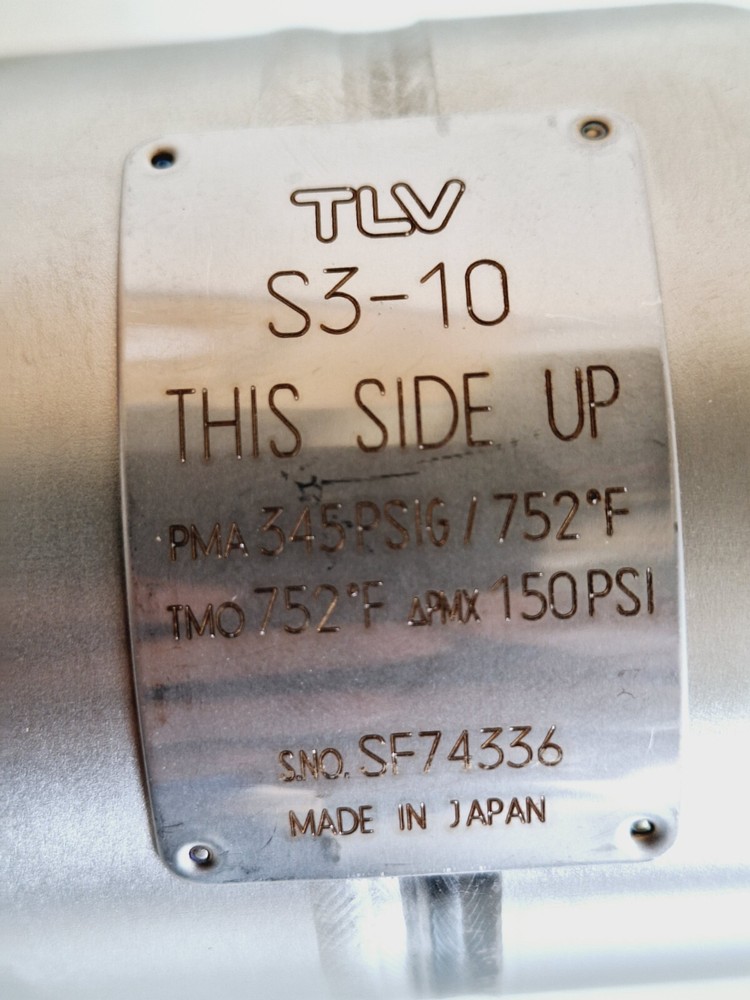 TLV S3-10 QuickTrap Steam trap 345 PSIG