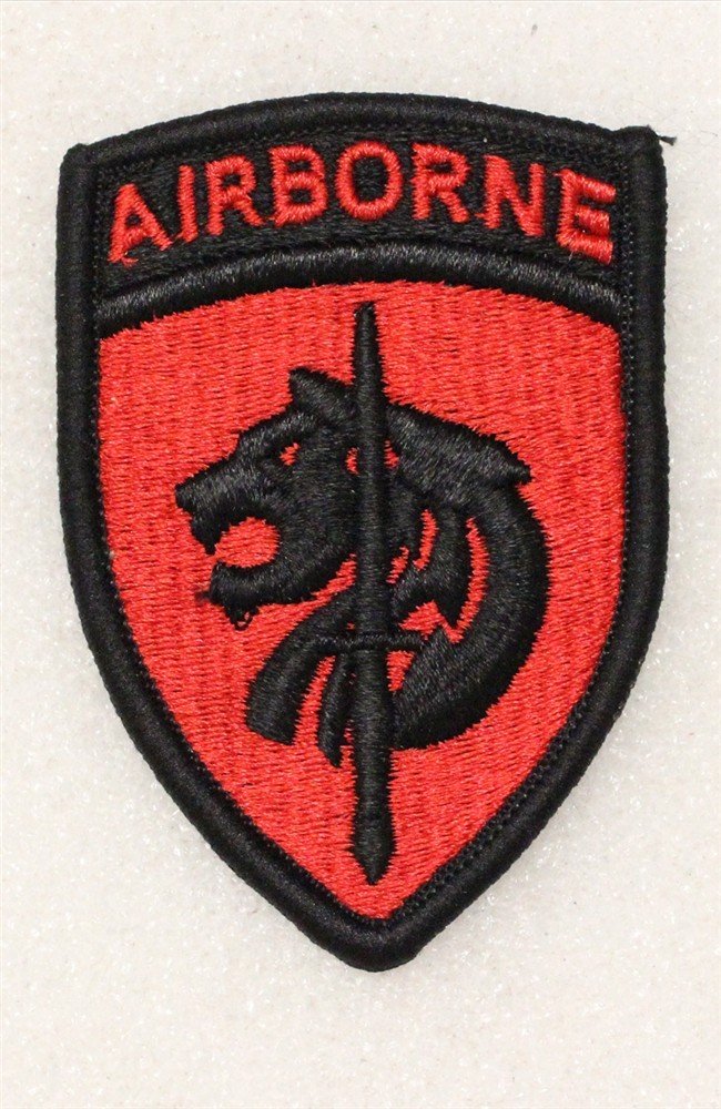 Army Patch 4662 - Special Operations Command Africa - merrowed edge