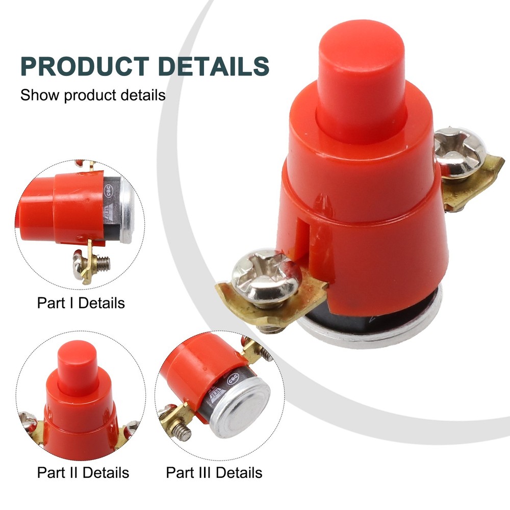 Thermal Switch For Cable Drum Overheating Protection Replacement Thermal Switch
