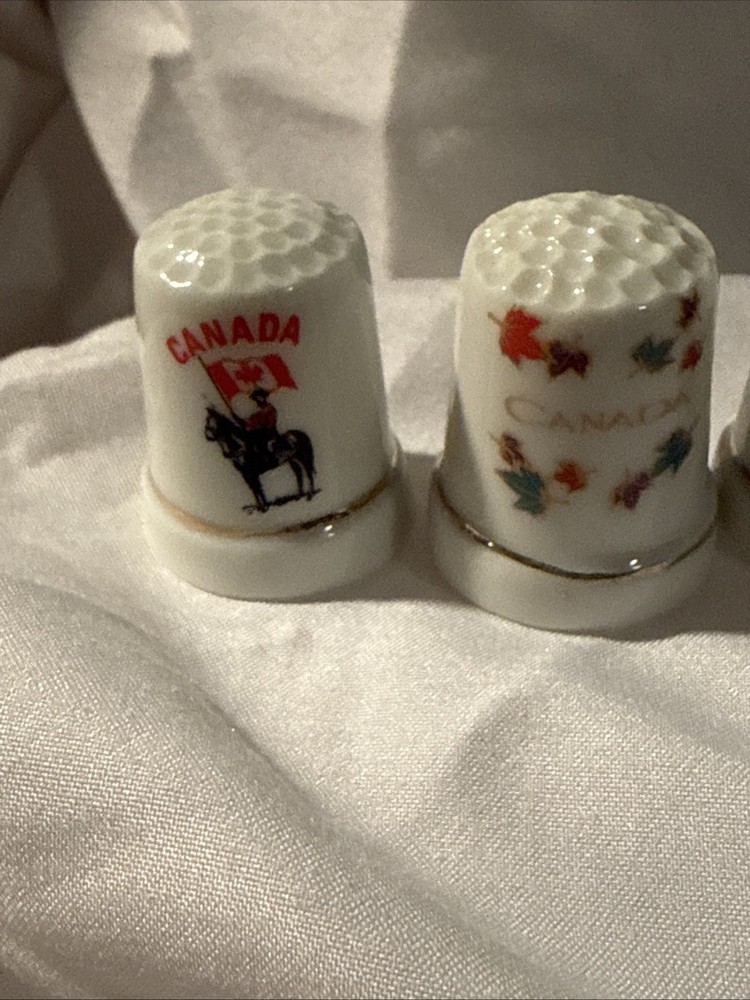 Vintage Travel Thimbles (8)