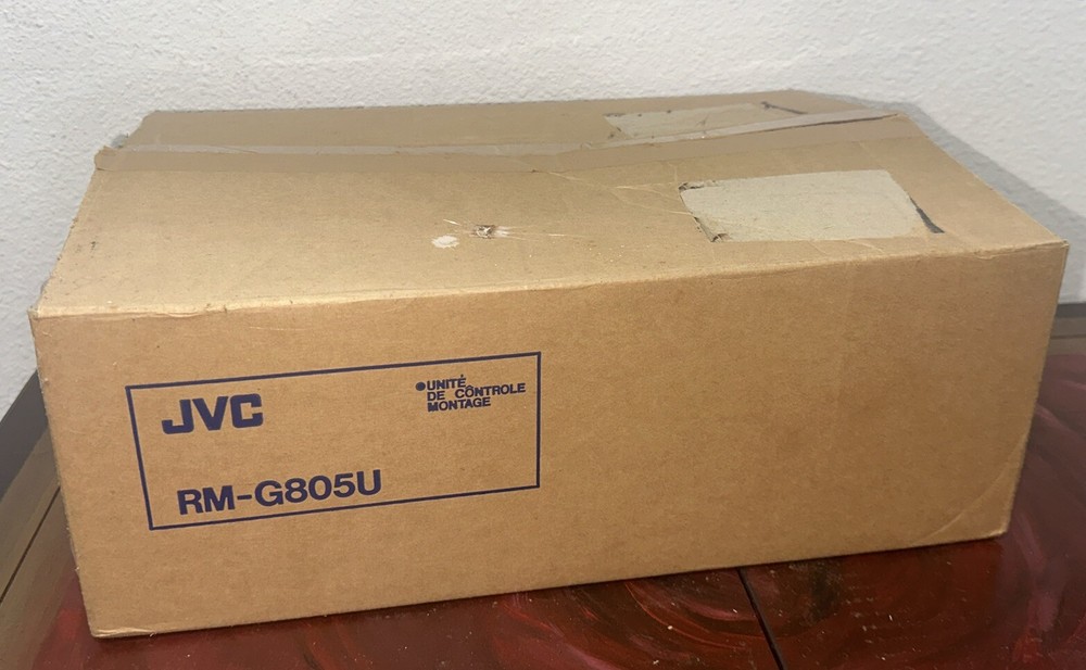 JVC Model RM-G805U Video Editing Controller with Original Box and Manual
