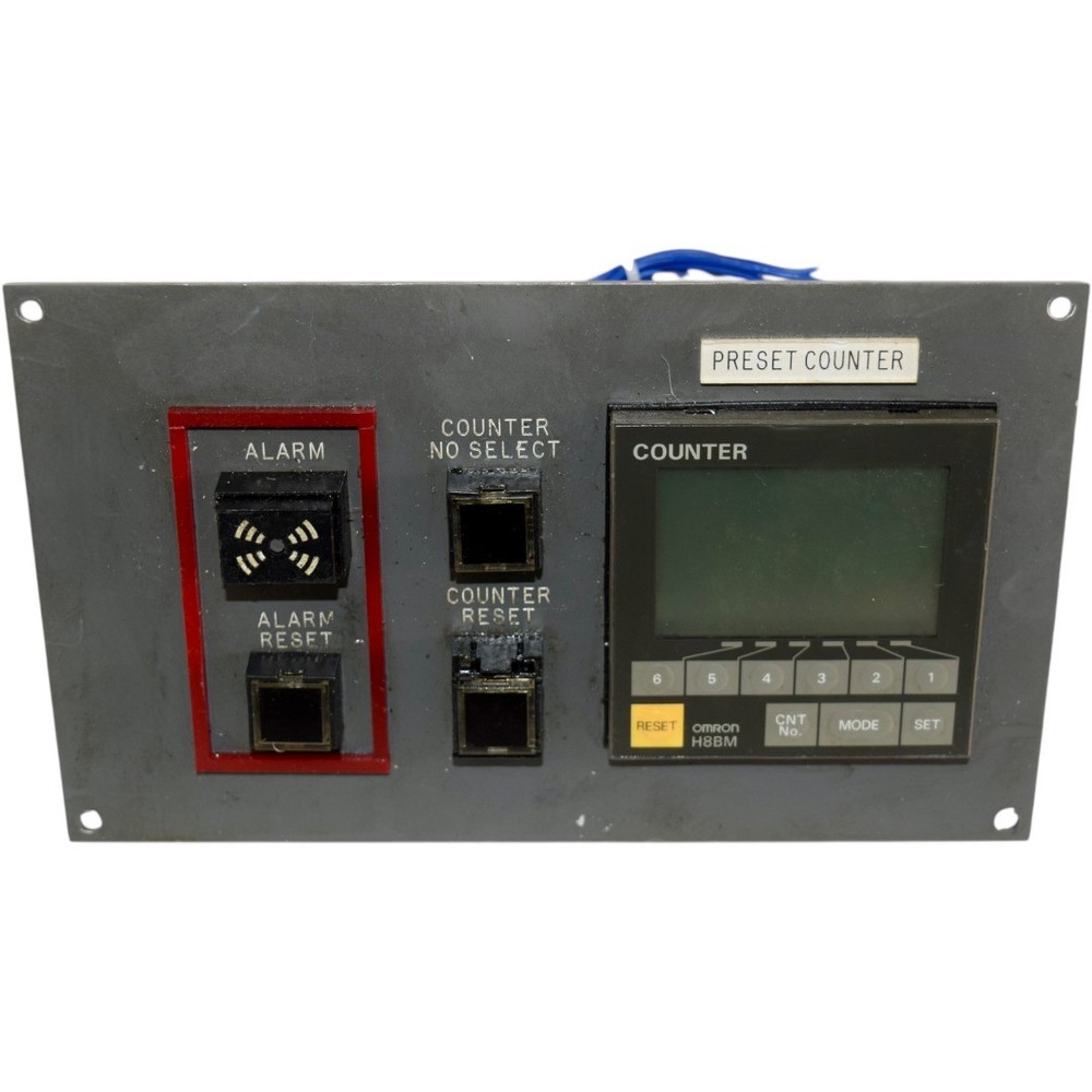 Omron H8BM-RB Digital Multi-Maintenance Counter Timer 24VDC 6-Digit
