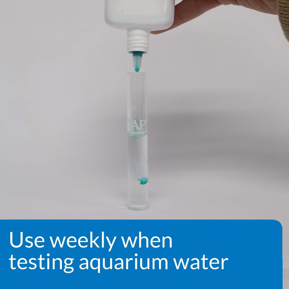 API REPLACEMENT PLASTIC TEST TUBES WITH CAPS For Any Aquarium Test Kit Inclu...