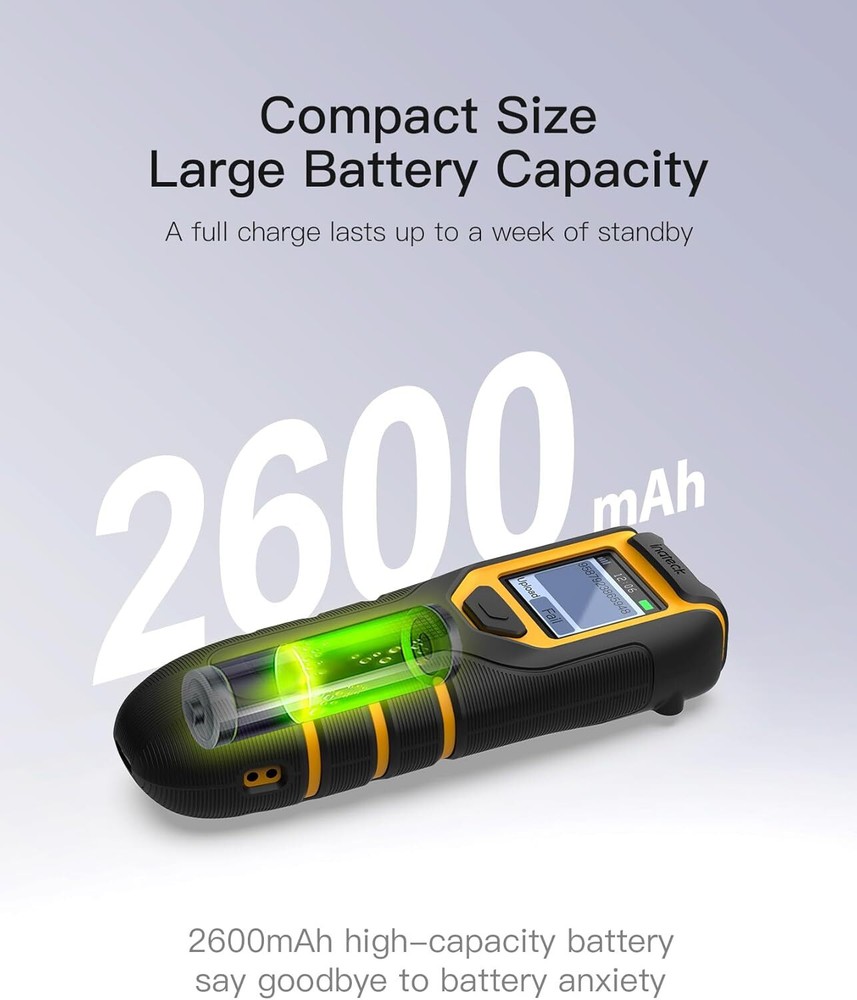 Inateck Barcode Scanner Bluetooth 1D 2D QR Code Scanner Kabellos 2.4GHz Portable