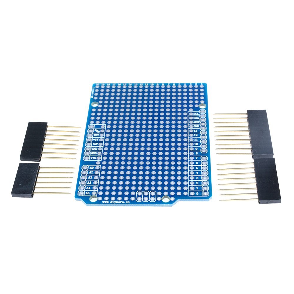 For Arduino UNO R3 Shield Board Prototype PCB Atmega328P 2.54mm Pitch Breadboard