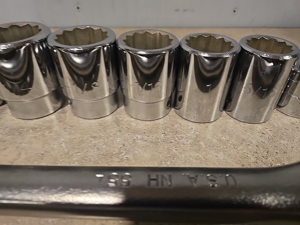 Napa 3/4" Drive Ratchet Set U.S.A Made (Excellent Condition)