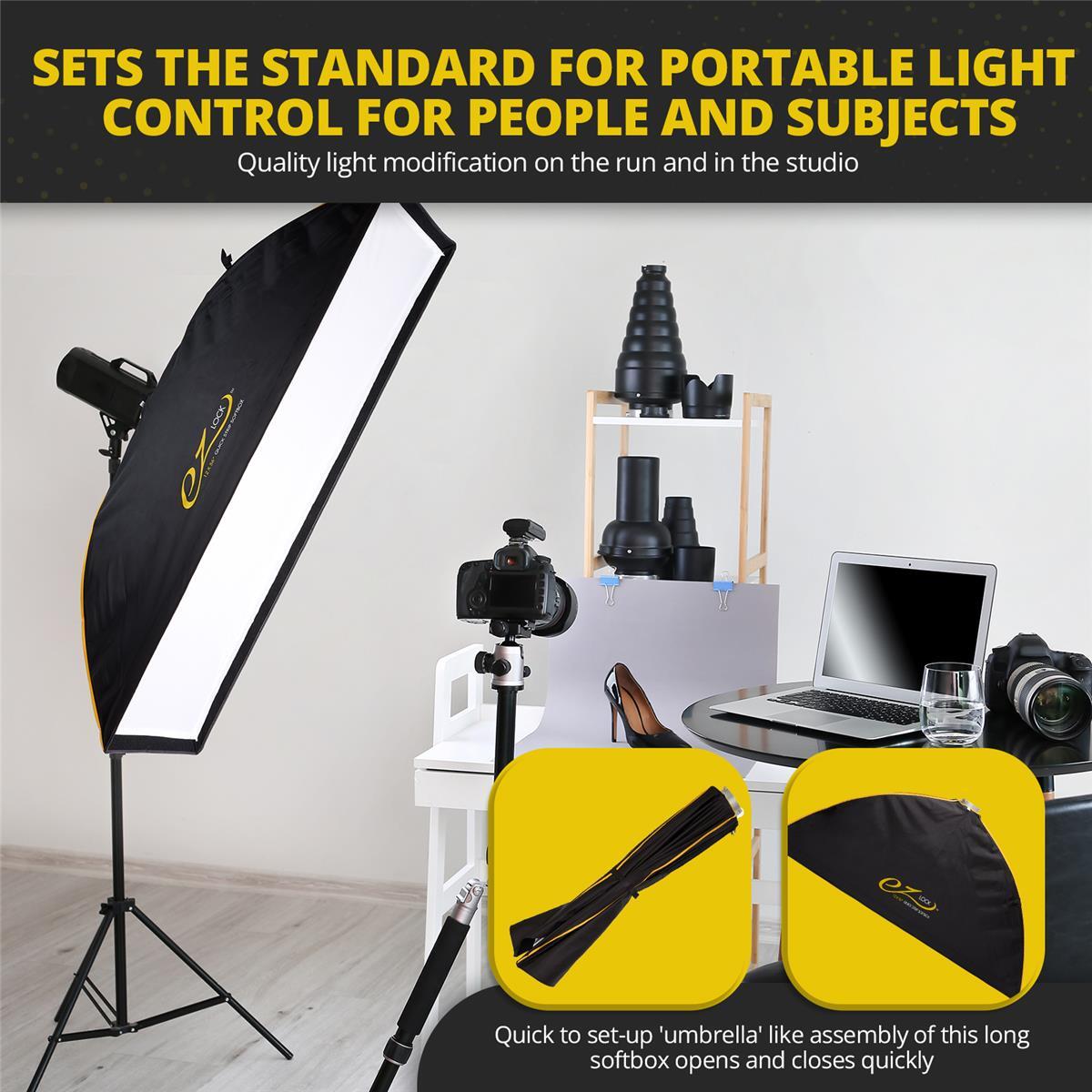 Glow EZ Lock 12x56" Quick Strip Softbox With Bowens Mount #EZ-SB-1256