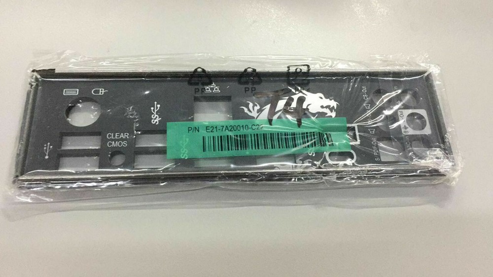 original  I/O Shield for X99A GAMING PRO CARBON
