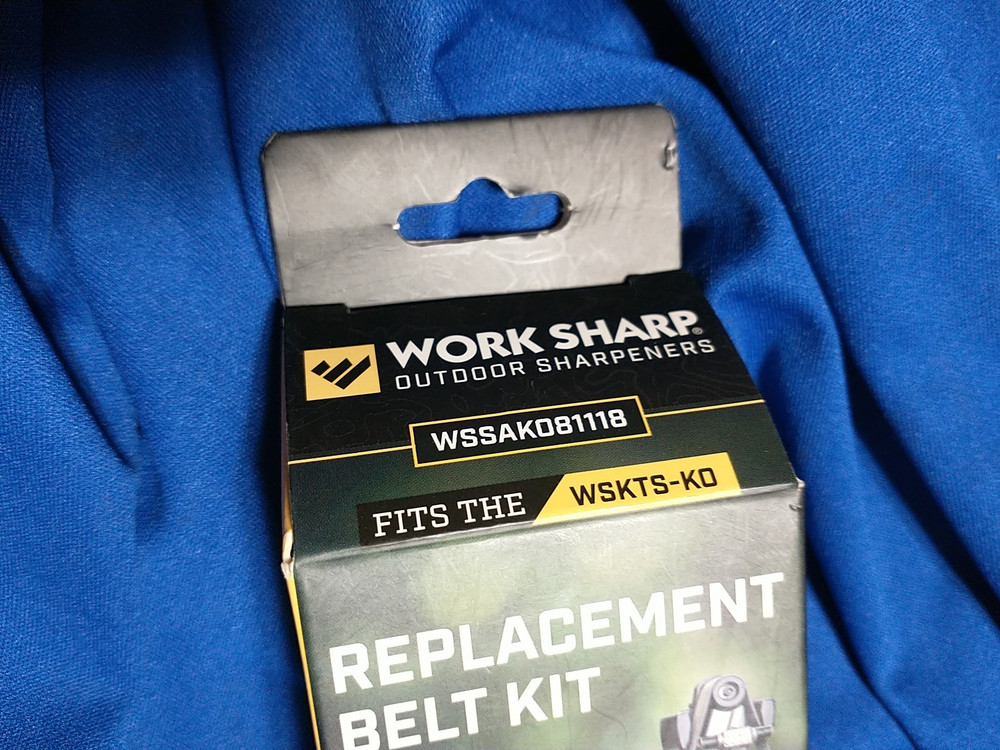 Work Sharp Knife & Tool Sharpener COARSE Grit Replacement Belt Kit WSSAK081118