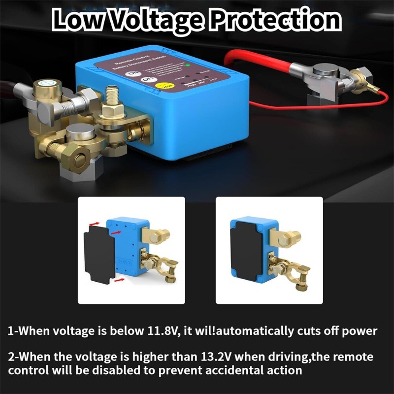 Remote Control Car Battery Switch Disconnect Power Kill Master Isolator Cut Off