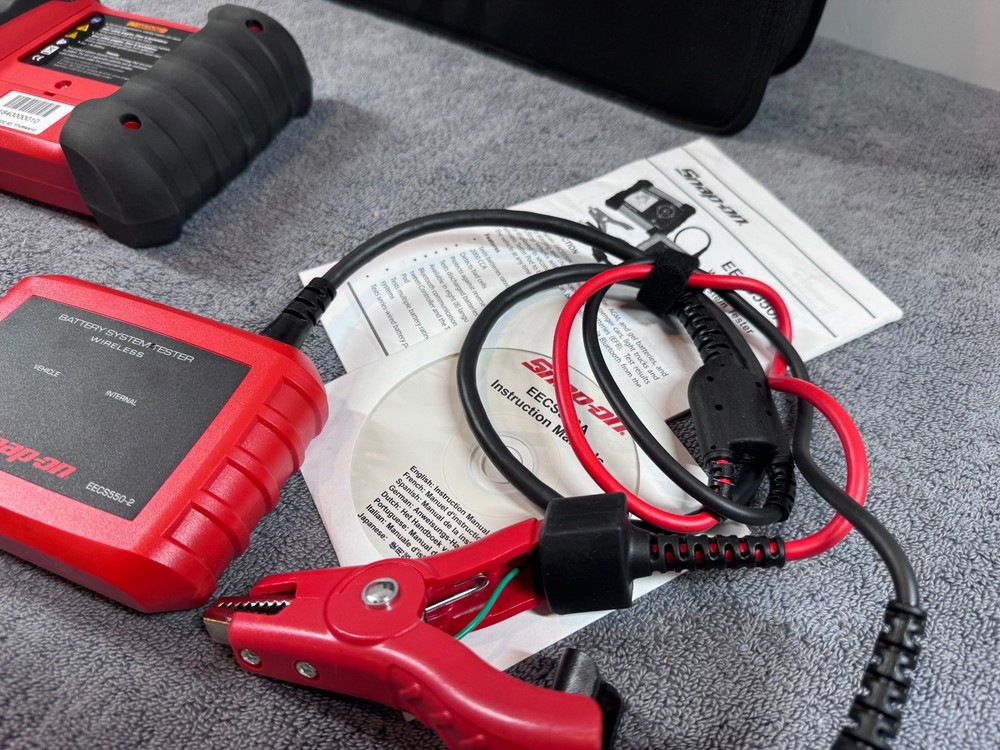 Very Clean, Snap-On EECS550A Wireless Battery, Starting & Charging System Tester