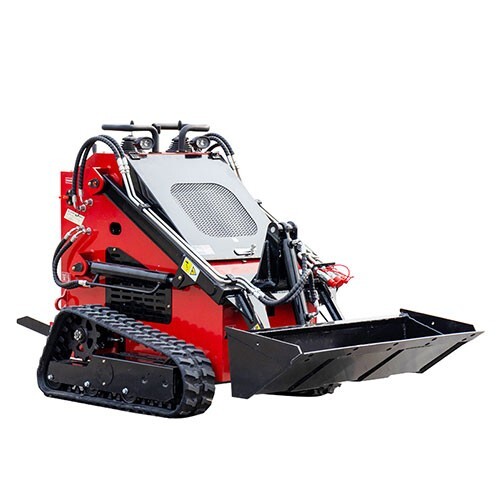 13.5HP Hydraulic Mini Skid Steer Loader Stand-On Track Garden
