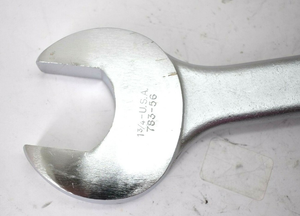 Duro Indestro Mechanic Tools Double Sided Flat Stem Combination Wrench 1-3/4"