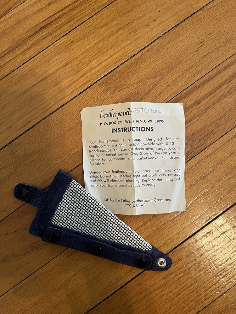 Needle point scissor holder kit