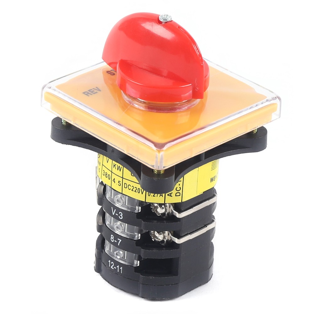 3-Phase Milling Machine Speed Control Switch with Forward/Reverse Function