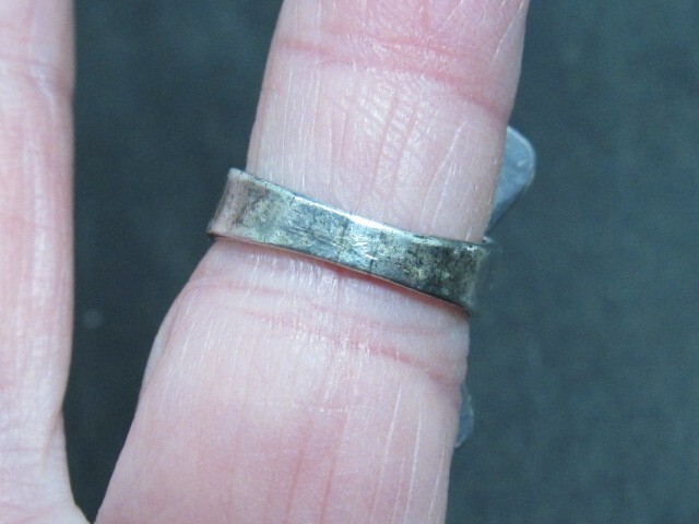 artisan sterling silver ring