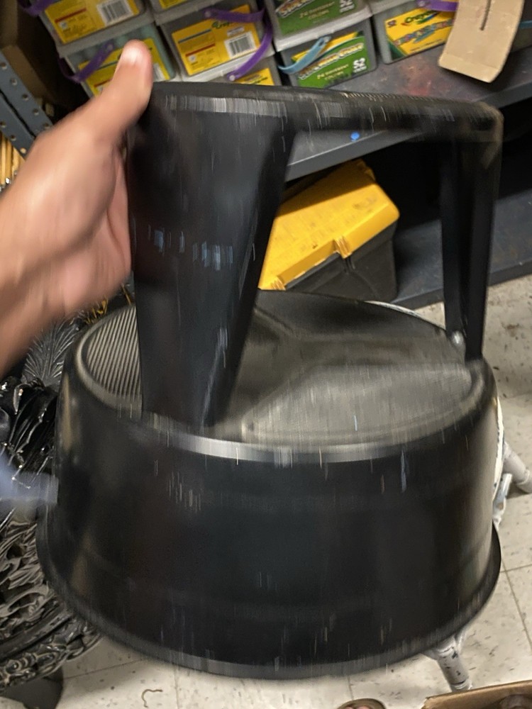 CRAMER KIK STEP ROLLING STOOL, 500 LBS