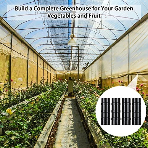 50 PCS Greenhouse Clips 3/4 inch Plastic Greenhouse Clamps Ø 3/4"(19mm)-50PCS