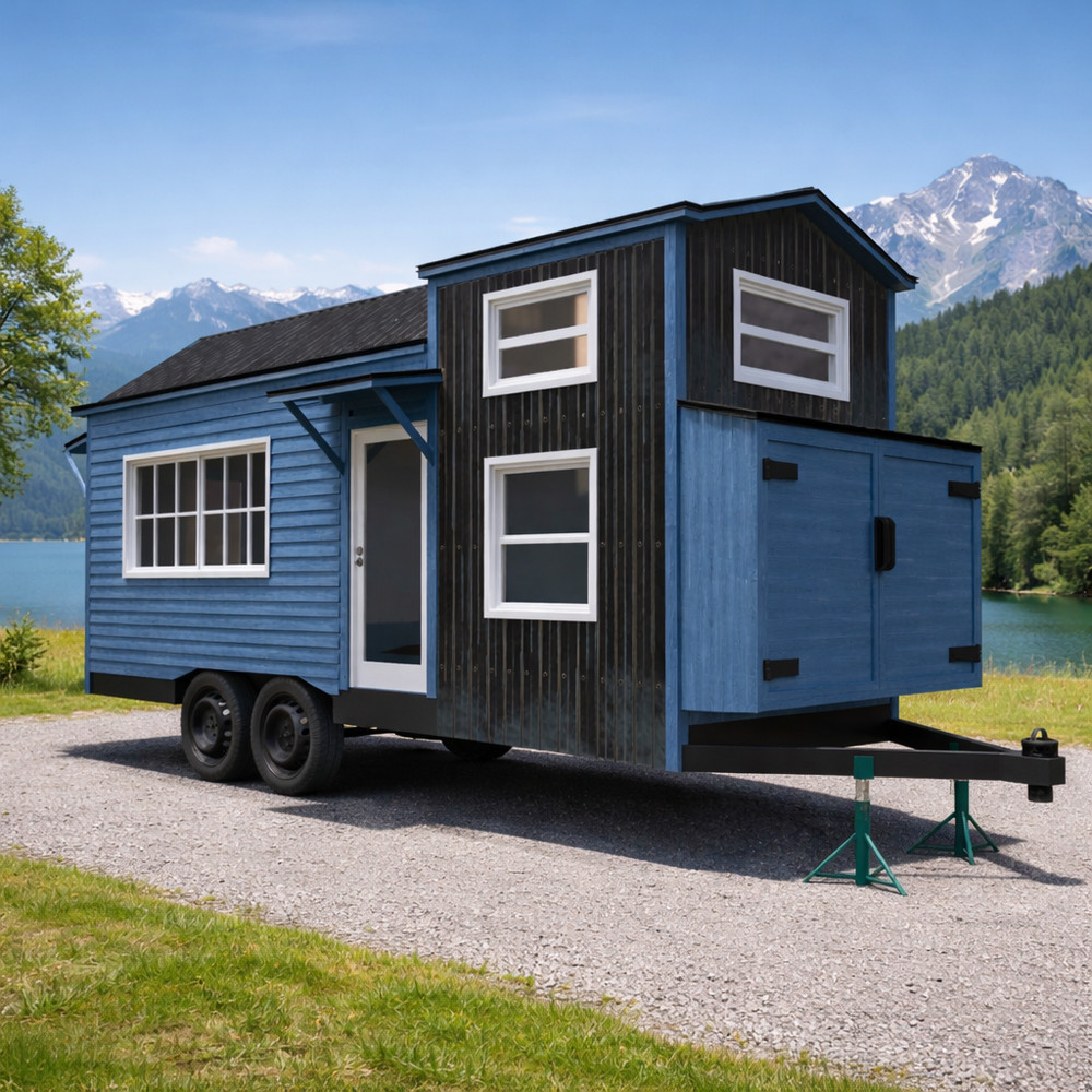 Tiny House Trailer Plans-Mobile House Blueprints