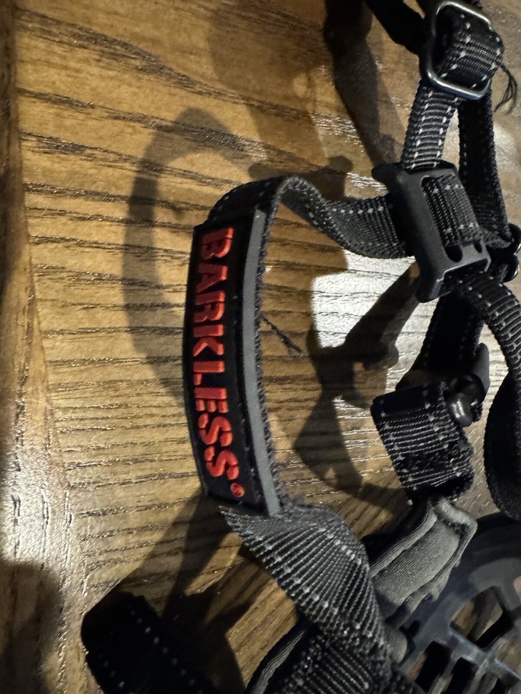 Barkless Dog Muzzle Soft Basket Silicone Prevent Biting Chewing Barking Size 3