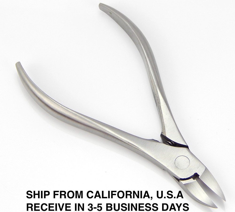 CURVE JAW INGROWN TOE NAIL NIPPER SILVER HANDLE