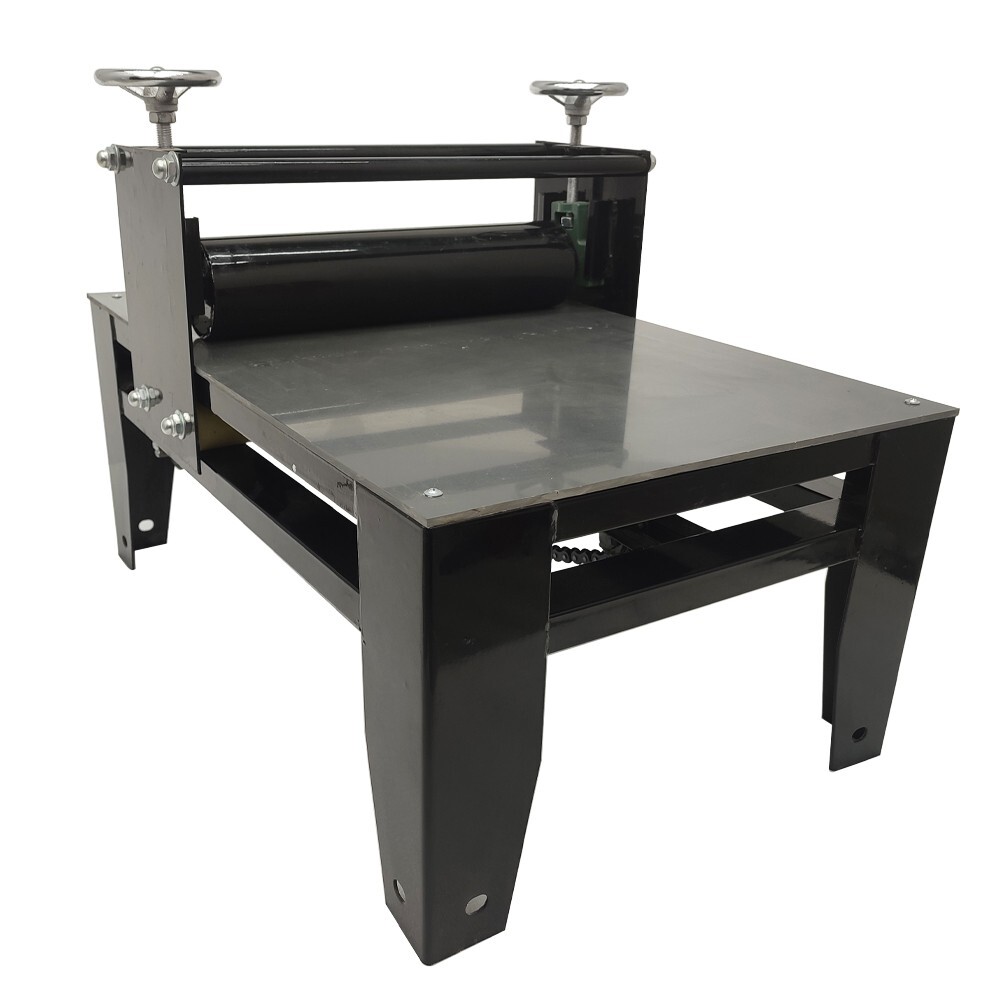 Ceramic Clay Plate Machine Manual Pottery Making Machine Adjustable Slab Roller