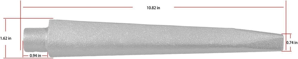 Blacksmith Drift Tool Blacksmithing Tomahawk Eye Drift / Mandrel Blacksmith Tool