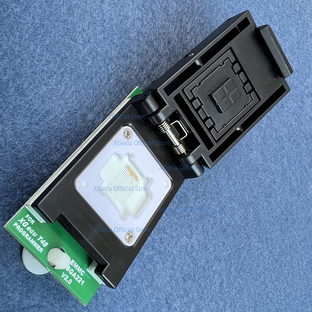 EMMC BGA221 Adapter IC Socket onlyfor T48 Programmer V2.0 Dual Head Probe Holder
