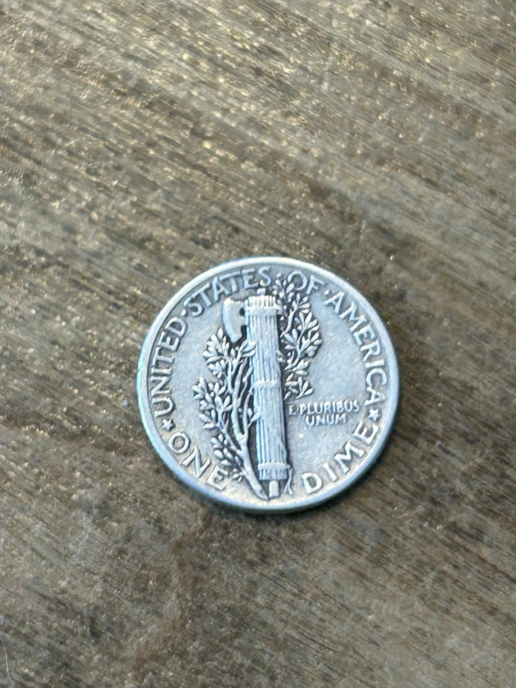 1943 Mercury Dime VF