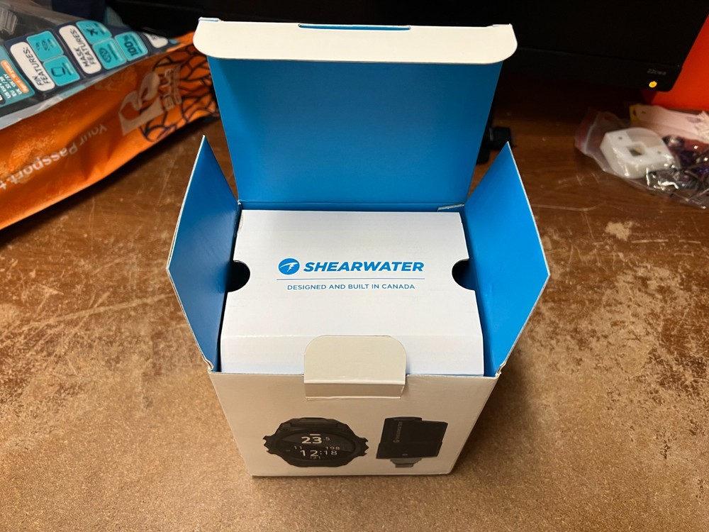 Shearwater Teric Wrist Computer w/ Transmitter - Black - Open Box