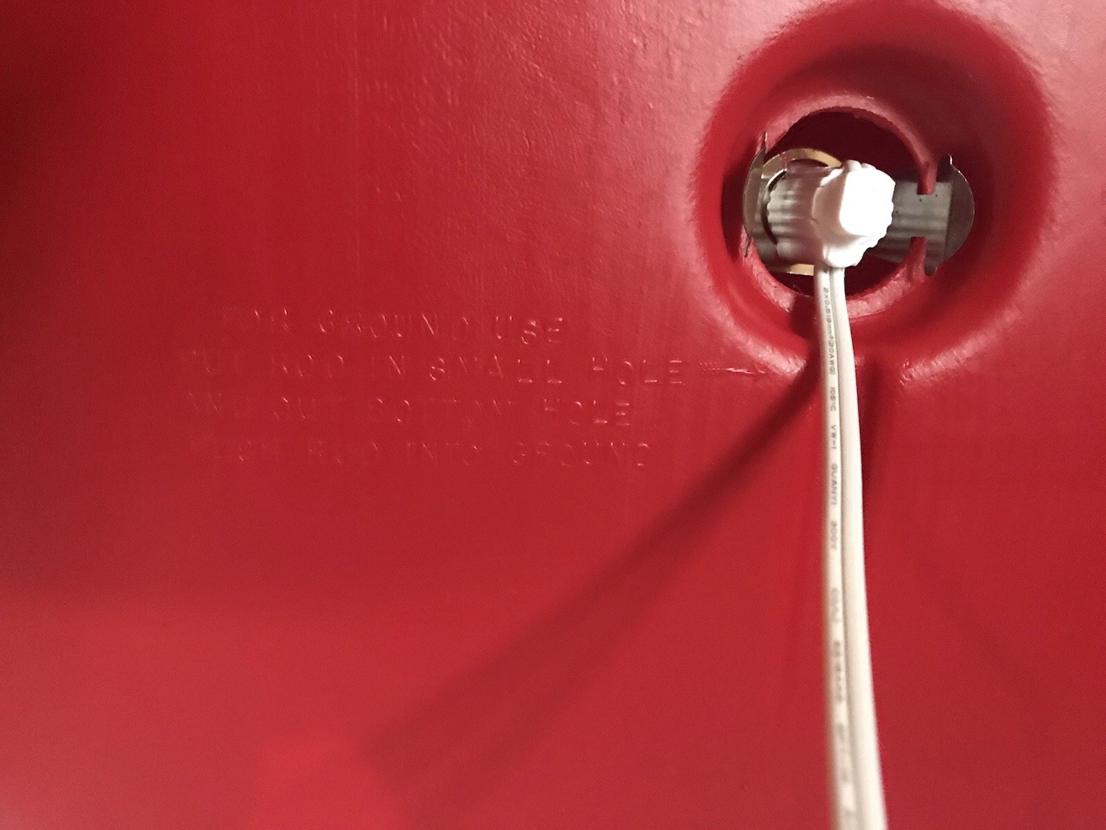 Blow Mold Valentines Day Giant Red Heart Union Products Lighted 19” Inches